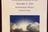 2016 Homeless Persons’ Memorial Service Flyer